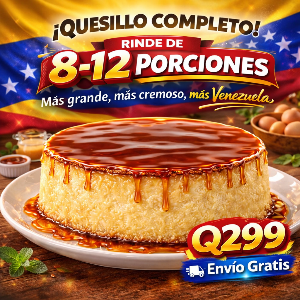 Quesillo Venezolano Completo